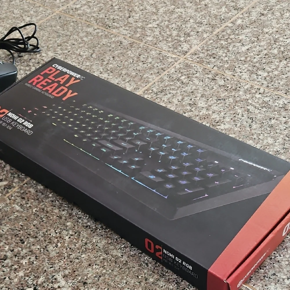 Black Wired Gaming Keyboard